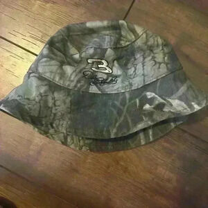 Toddler size Dale Earnhardt fisherman’s camouflage bucket hat